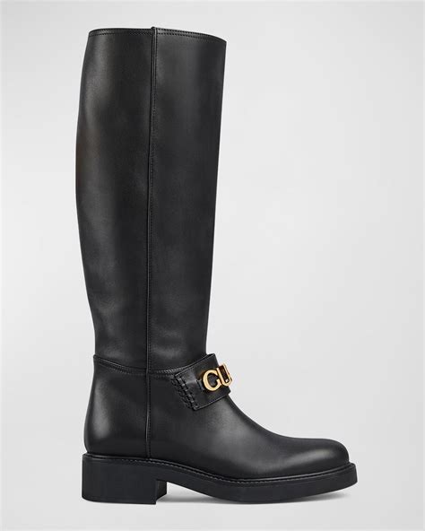 riding boots gucci|Womens Gucci Knee High Boots .